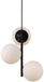 NORDLUX Lilly Pendant - Black - 3-Light - E14 - Dimmable