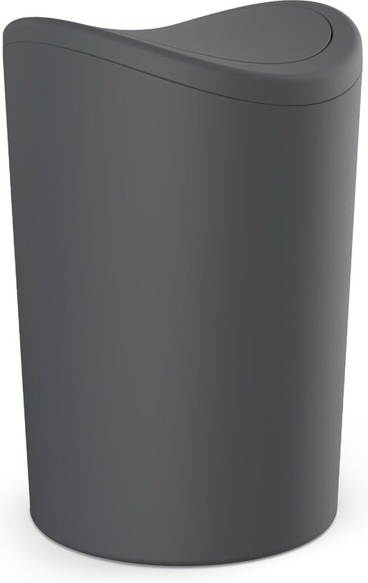 Fam Tuimel afvalbakje - 6 liter - mat grijs