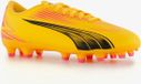 Puma Ultra Play FG/AG Voetbalschoenen Junior Oranje - Roze - Zwart