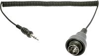 Sena SC-A0122 stereo-jack op 5-polige DIN-jack voor 1983-later Yamaha 5-polig audio systeem / 1989-1997 Harley Davidson/Kawasaki/Suzuki 5