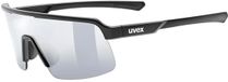 Uvex Dyrt Junior Zonnebril Transparant Mirror Silver/CAT3 Kinderen Zwart Mat