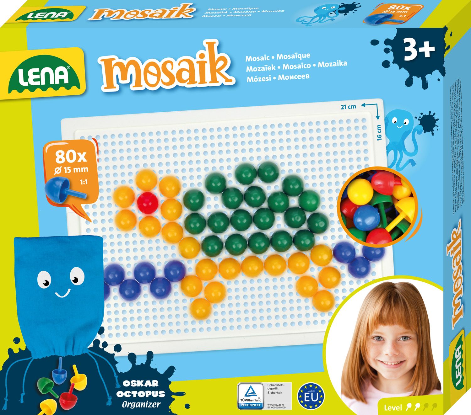 Lena Mosaik Set Color - SM35624 - 3+ jaar