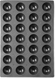 HENDI Siliconen bakvorm – Halfrond – Antiaanbak – 600x395x35 mm – Ø7 cm