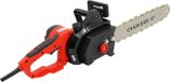 StarTech Elektrische kettingzaag - met kabel, 2000 W, 40 cm zaagblad - Automatische ketting smering - Hoge ketting snelheid - Geschikt voor het zagen van hout en het snoeien van bomen - Rood