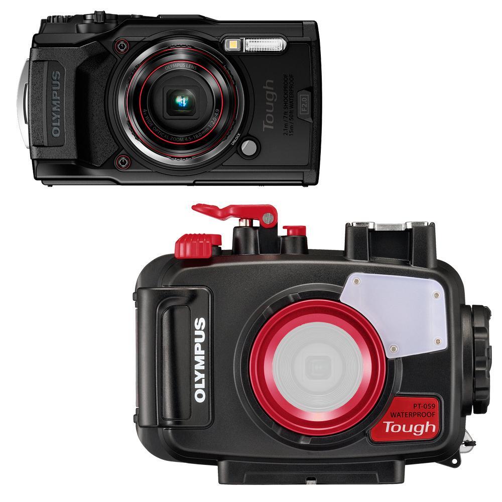 Conciërge ga sightseeing Dressoir Olympus Tough TG-6 Black + PT-059 digitale camera kopen? | Kieskeurig.nl |  helpt je kiezen