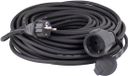 AS Schwabe 60371 Stroom Verlengkabel Zwart 10.00 m H07RN-F 3G 1,5 mm²