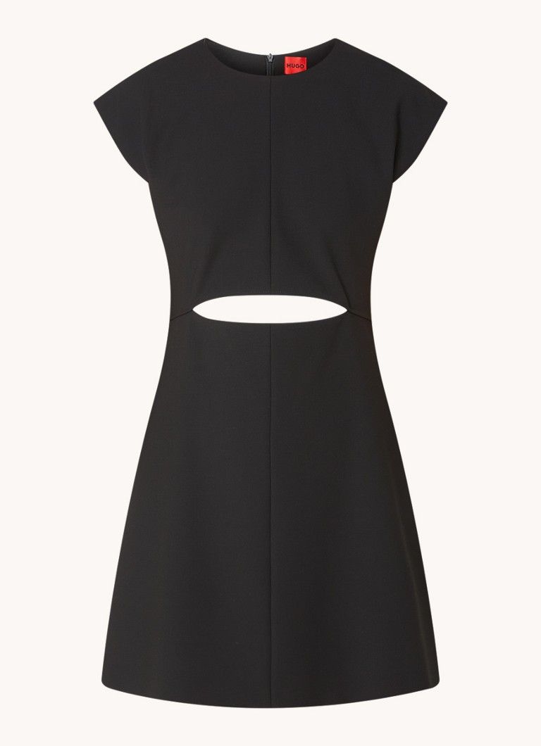 HUGO BOSS Kevinas Mini Dress with Cut-Out Detail