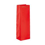 García de Pou 804.22 Flessenzak met trekkoord, 150 g/m2, 12,3 + 7,8 x 36 cm, rood