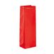 García de Pou 804.22 Flessenzak met trekkoord, 150 g/m2, 12,3 + 7,8 x 36 cm, rood