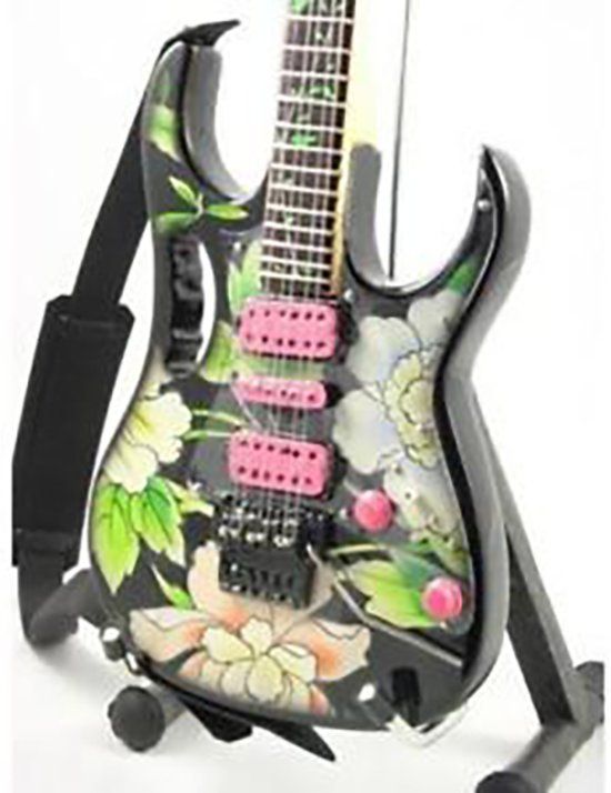 MLCgift Miniatuur Guitar Replica - Steve Vai - Flower Cut