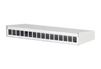 Metz Connect METZ CONNECT Keystone AP-Gehäuse 16 Port Zonder connectoren Wit