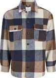 Jack & Jones JJEBRADLEY OLLIE OVERSHIRT LS NOOS Heren Longsleeve - meerkleurig - L