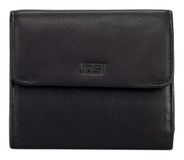 JOST Leren portemonnee Odense Wallet Black zwart