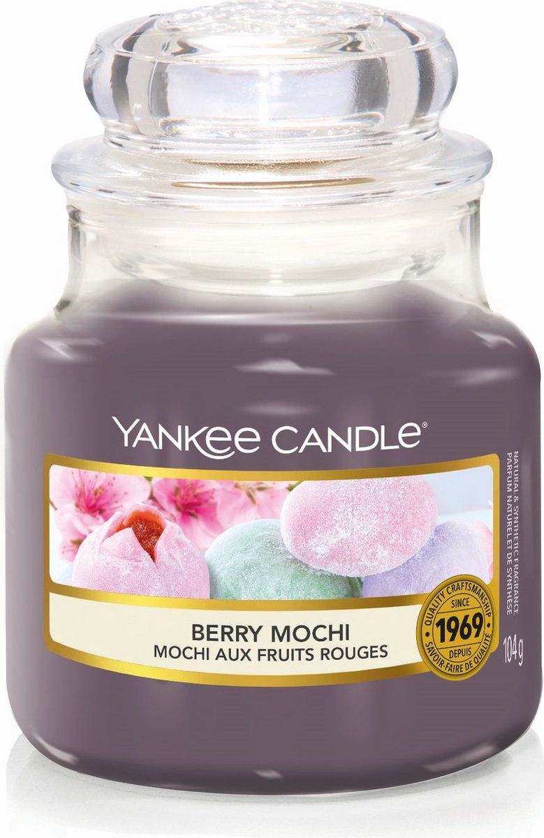 Yankee Candle Berry Mochi Geurkaars Small - 104 ml