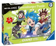 Ravensburger Puzzel: Beyblade, puzzels voor kinderen vanaf 6 jaar, puzzels, 125 stukjes, cadeaus voor kinderen van 6 jaar, 70 x 50 cm