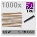 TRU COMPONENTS TC-12888492 T22P106 Koolfilmweerstand assortiment – Axiaal bedraad – 0.5 W – 5 % – 1000 stuk(s)