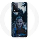 Maniacase Oppo A93 5G Hoesje Vikings Ragnar Lothbrok Raaf