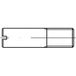 TOOLCRAFT TO-5394705 Goujons M4 Acier Zingué électrolytiquement 100 pièce(s)