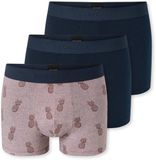 SCHIESSER Heren Short Assorti 15 Gemeleerd 3-pack 3XL