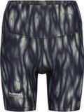 Hummel Hmlhiit Aop Intensity Short Tights 230133 Dames Sportshort - Seagrass - Maat S