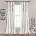Lush Decor Circle Dream Window Gordijnpaneel Paar, 95" L x 54" W, Wit
