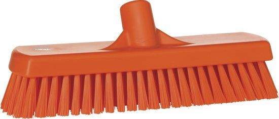 Vikan Schrobber 70607 - 30cm - Hard - Oranje