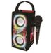Enceinte Bluetooth portable The Voice, micro inclus, effets lumineux, rechargeable, USB, carte SD