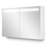 Maxaro Spiegelkast Met Verlichting Modulo 120x70cm Mat Wit