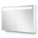 Maxaro Spiegelkast Met Verlichting Modulo 120x70cm Mat Wit