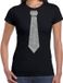 Bellatio Decorations Verkleed shirt dames - Zwart - M