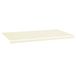 vidaXL Vervangingsdoek voor luifel 600x350 cm polyester crèmekleurig