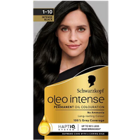 Schwarzkopf Oleo Intense Zwart Permanente Haarkleuring 1-10