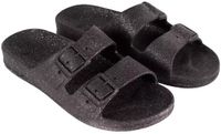 Cacatoes Cacatoès Vrouwenslippers Carioca Zwart Glitter 37