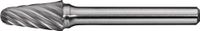Promat/Tecwerk Stiftfrees | KEL RVS | d. 8 mm koplengte 20 mm schacht-d. 6 mm | hardmetaal | vertanding normaal, fijn - 4000868061