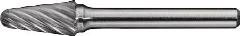 Promat/Tecwerk Stiftfrees | KEL RVS | d. 8 mm koplengte 20 mm schacht-d. 6 mm | hardmetaal | vertanding normaal, fijn - 4000868061
