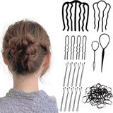 Minkissy Metalen haarspeldjes, eendenbekhaarspeldjes, haarspeldjes voor styling, scheidingsspeldjes, haaraccessoires voor kappers (3 stuks)