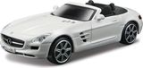 Bburago MERCEDES BENZ SLS AMG ROADSTER blanc modèle réduit 1:43