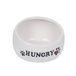 Nobby 82419 Hungry keramische voederbak, 0,30 l, Ø 13 x 5,5 cm, crème