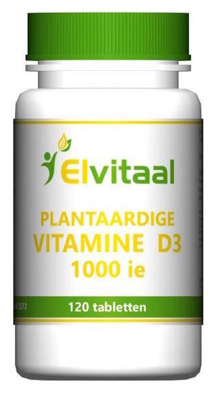 Elvitaal Vitamine D3 1000 IE Plantaardig Tabletten