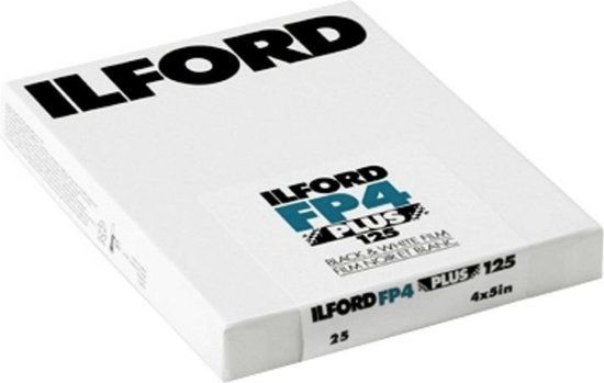 Ilford FP4 Plus 4x5 inch Film - 25 Sheets
