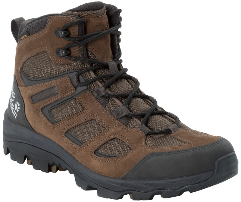 Jack Wolfskin Vojo 3 Texapore Middelhoge Schoenen Heren, brown/phantom 2020 UK 10 | EU 44,5 Trekking- & Wandelschoenen