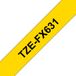 Brother TZEFX631 Labelprinter-tape geel