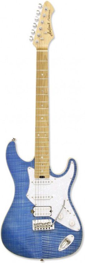 Aria 714-MK2 TQBL Electric Guitar - Turquoise Blue