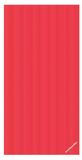 Tunturi Tapis d'entraînement pour usage domestique, 200 x 100 x 2,5 cm, rouge