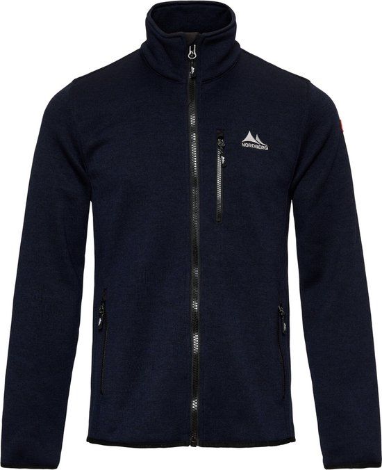 Nordberg Frank Fleece Vest - Heren - Navy/Donkerblauw melange - Maat XL