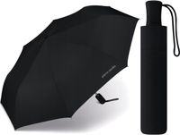 Pierre Cardin Paraplu, Compact & Winddicht, Zwart