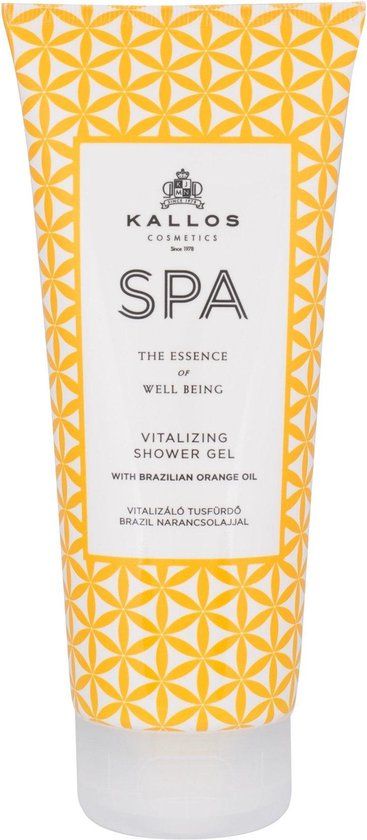 Kallos Spa Vitalizing Shower Gel Brazilian Orange Oil - 200ML