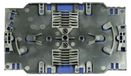 Optische krimpverbindingcassette voor 12 vezels, zwart
