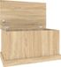 vidaXL Boîte de rangement Sonoma Chêne 70x40x38 cm Bois traité