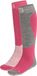 Apollo - Skisokken Kind - 2 X Paar - Unisex - Multi Roze - Maat 23/26